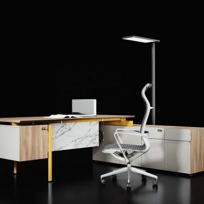 China (Height)Adjustable Commercial Smart Desk Customize Furniture Modern Design 2021 Standard Size Fit Luxury Style Clover Set In Good Price for sale