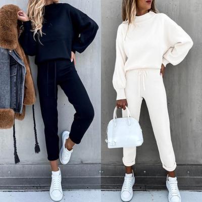 China Breathable Winter Tracksuit Women Two Piece Sets Sweatshirt And Pullover Sweatpants Sets Female Sportswear Jogging Woman Sweat Suits Women for sale