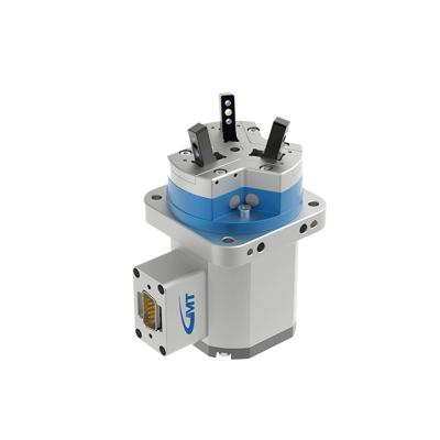 China Factory Top Sale Guaranteed Quality Pneumatic Cylinder Rs485 Modbus Angular Electric 3-Jaw Leg Q-Servo for sale