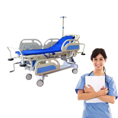 China QXC-035-A Contemporary Patient Transport Emergency Resuscitation Trolley zu verkaufen