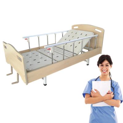 China BCA-019 Cheap Home Care Wooden Dual Function Nursing Bed en venta