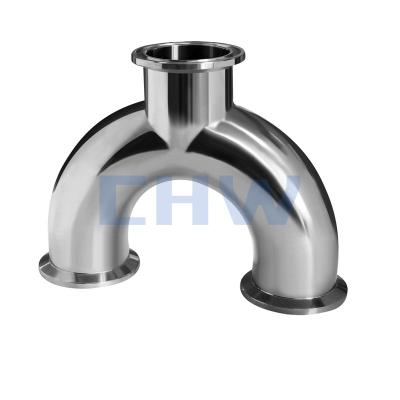 China Food Sanitary Stainless Steel SS304 SS316L Pipe Fittings for sale