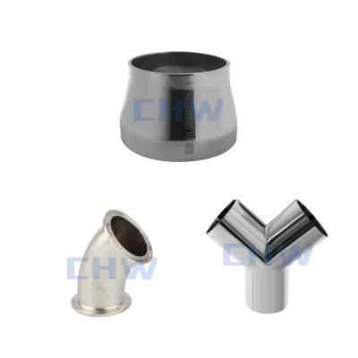 China High Quality Food Stainless Steel Sanitary Pipe Fittings Union Connector for sale