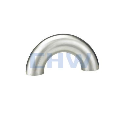 China Food Sanitary 180D SS304 SS306L Stainless Steel 180D SS304 SS306L Eblow Bend Pipe Fittings ISO 3A ISO IDF SMS LIKE BS for sale