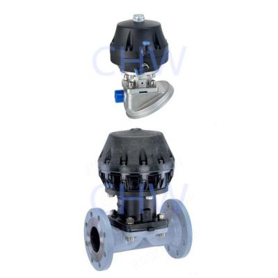 China Customized Sanitary Stainless Steel Diaphragm Pneumatic Welding Valve for sale