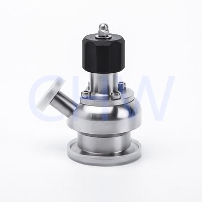 China Food Sanitary 316L Stainless Steel Aseptic Sampling Valve for sale