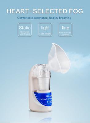 China Home Portable Ultrasonic Mesh Nebulizer Mist Discharge Asthma Atomizer Mini Small for sale