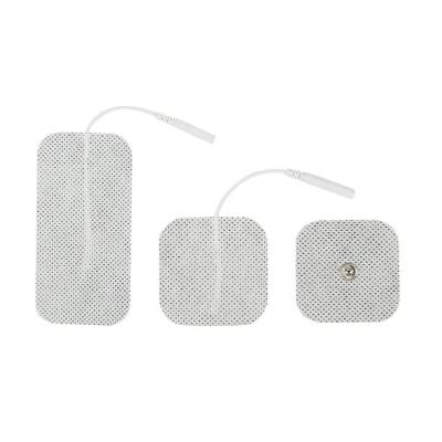 China OEM Wired Physiotherapy Tens Electrodes Pad for Body Massager Muscle Stimulator for sale