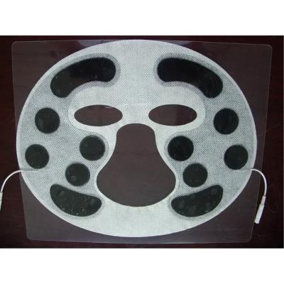 China Skin Electrodes Face Massager Tens Electrode Pad Pre Wired Type For Beauty Use for sale