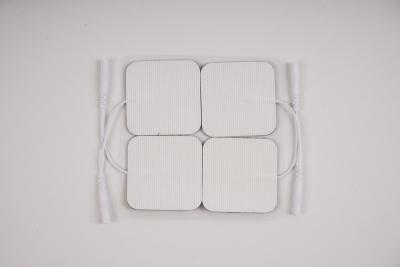 China 5X5cm Square tens replacement electrode pads Muscle Stimulator for sale