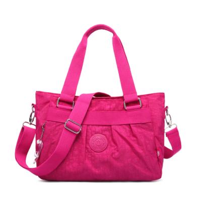 China Softly Supply Customized Service Handbag 2021 Multicolor Nylon Handbags For Women for sale