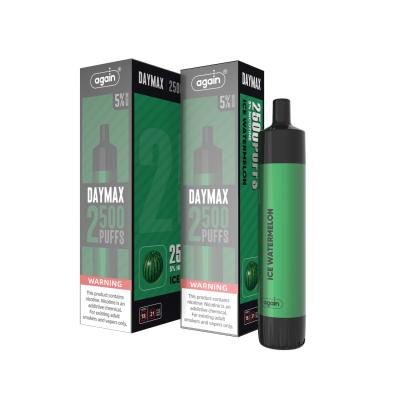 Chine Fuite E de cigarette de DAYMAX anti de Vape de coups 5% jetables durables du stylo 2500 à vendre