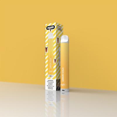 China 2.8ML Prefilled Flavored E Cigarette , Lemon Cola Vape Lightweight 26g for sale