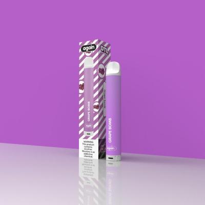 Chine OEM AIO Vape activé par aspiration Pen Grape Flavor avec la grande batterie 500mAh à vendre