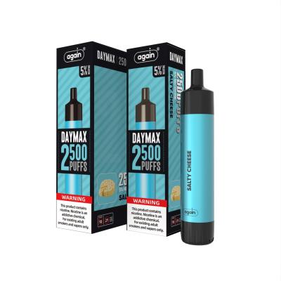 Китай MTL устранимое Vape слоек вкуса 2500 сыра MSDS соленый Prefilled 7.5ml продается