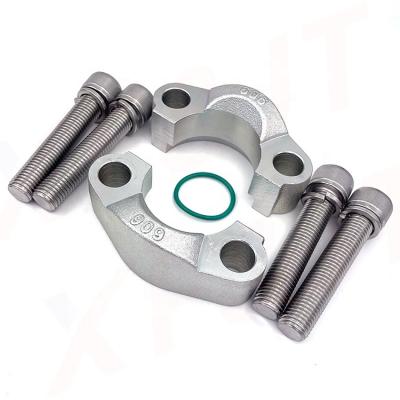 China High Quality Integrated Custom Forged Mount Flange,Refer to ESF/FSF 3000PSI,6000PSI SAE j518c Flange Weld Couplings for sale