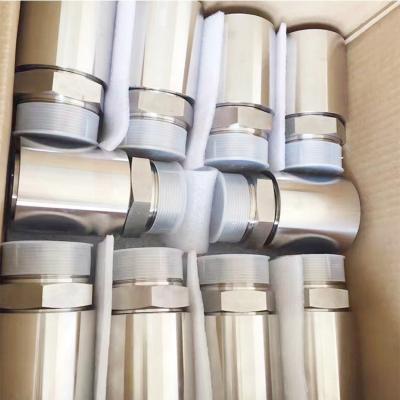 China Stainless Steel 87311-RW SAE 3000 PSI (ISO 12151-3 / SAE J516) Integral Hose Fitting Casting Flange, Hydraulic Connection for sale