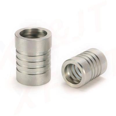 China Stainless Steel 00402 FERRULE Integrated Casting Production FOR SAE 100 R9AT-R12, DIN EN 856-4SP/04-16 Hose Ferrules for sale