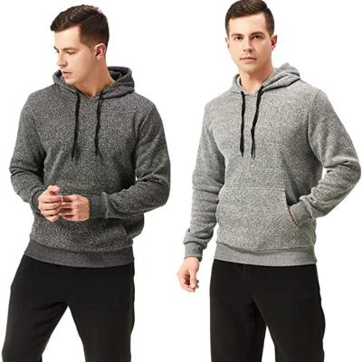 China 2021 New Anti-wrinkle Outdoor Sports Sweater Warm Fleece Pullover With Pockets Hooded Long Sleeve Coat for sale