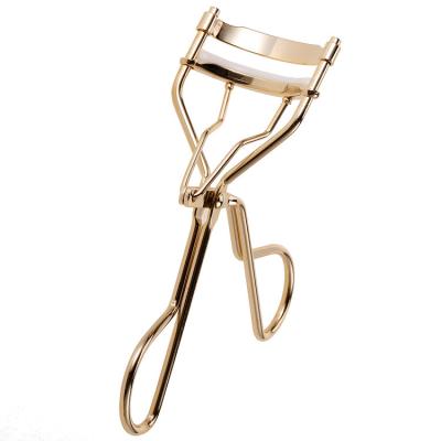 China HEATING Professional Eye Lash Tool Get Big Bold Curved Lash Eyelash Curler Gold Color. for sale