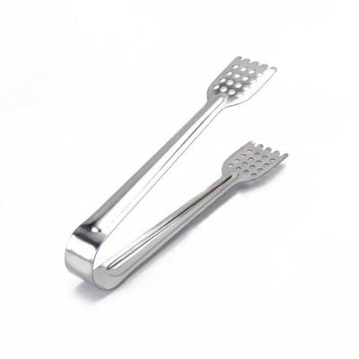 China Sustainable Stainless Steel Restaurant Food Folder Kitchen Tongs GRILL Grill Tongs Bread Clip for sale