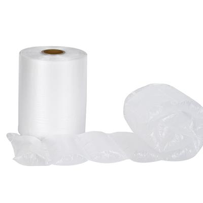 China New non-leakage 350m transparent package PE protective film sealing durable air bubble air pillow air cushion protective film for sale