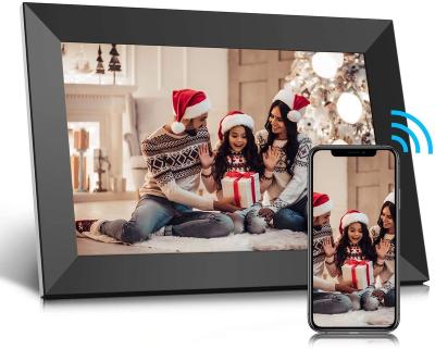 China Ideal Wifi Gift Digital Picture Frame 10.1 Inch FHD Touch Screen Auto-rotate Share Photos and Videos Via Frameo WiFi Photo View HDMI for sale