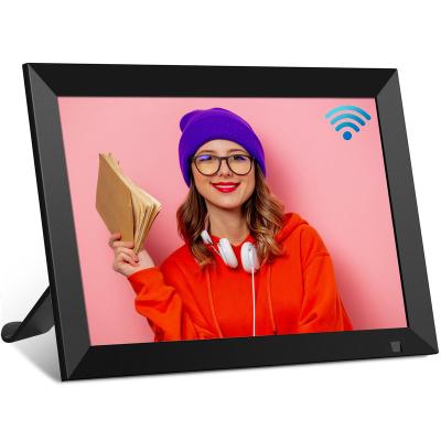 China Wifi Photo Frame WiFi Digital 10.1 Inch IPS Touch Screen 1080*800 Display wifi picture frame for sale