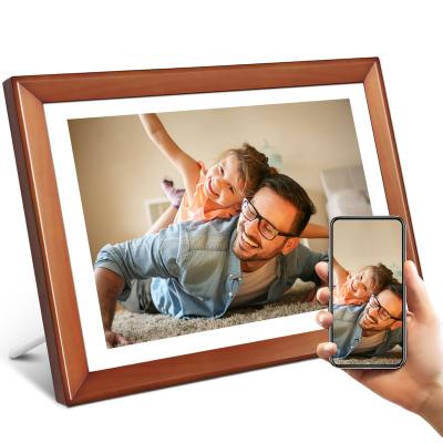 China Wifi 15.6 Inch Large FHD Digital Photo Frame Storage High Resolution LCD Display Shows VCR Advertising Display Machine for sale