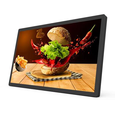 China 43 Inch Screen Digital Signage Advertising Displayer Android Hard Mount Capacitive Touch All In One PC for sale