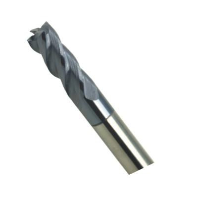 China Cutting 4 Flutes Turn Machine Solid Carbide Square End Mill Cutter for sale