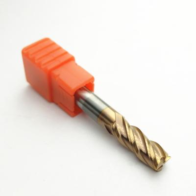 China Flat Carbide CNC Machine Carbide End Mill Cutter HRC55 End Mill For Steel for sale