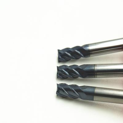 China High Quality CNC Solid Carbide Square End Mill Cutter For Lathe Machine for sale