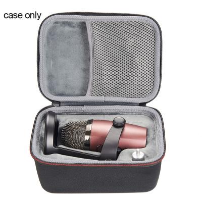 China Custom Special Custom Case Dustproof Shockproof Waterproof EVA Foam Wireless Microphone Travel Microphone Storage Mold Case for sale