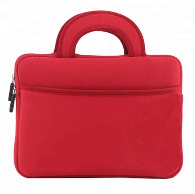 China Promotion Gift Different Size Color Shockproof Neoprene No Smell Durable Zippers Laptop Bag for sale