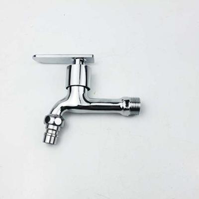 China Zinc Alloy Chrome Plated Washing Machine Faucet Body Lengthened Modern for sale