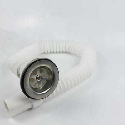 Китай Diameter 40 Large Head PVC Valve Fittings Bathroom Sink Customized Half Size продается