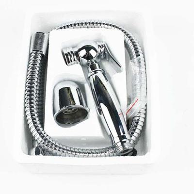 China Chrome Plated Round Ball Shattaf Hand Spray Shower Suit Elastic Standard Size Te koop