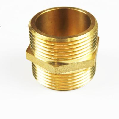 중국 1/2-4 inch Brass Pipe Fittings High Pressure Brass Nipple Forged OEM Service Accept 판매용