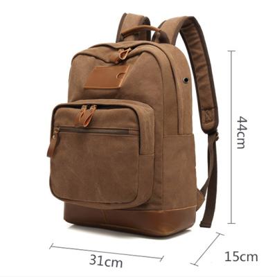 China Large Capacity Waterproof Increasing New Waterproof Backpack Canvas Casual Sports Backpacks For Men for sale