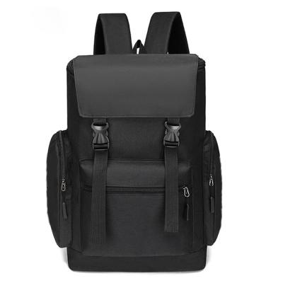 China 2020 New Large Capacity Anti-theft Men Backpack Outdoor Buckle Custom Travel Computer Backpack for sale