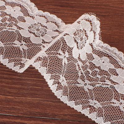 China Viable White Stain Supply 1.3-6.6CM Embroidery Lace Fabric Accessories For Lolita Apparel Wedding Dress for sale