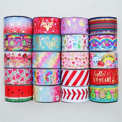 China High Tenacity Gift Wrapping Cake Gift Box Satin Ribbon Flower Decoration Christmas Wrapping Ribbon for sale