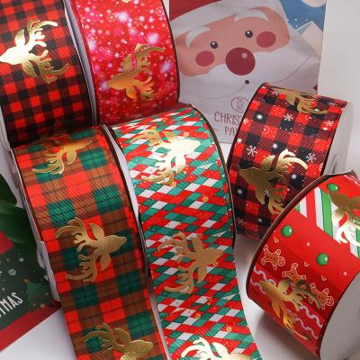 China High Tenacity Bow Gift Christmas Ribbons For Wedding Events Birthday Decoration Happy New Year Christmas Gifts Decoration for sale