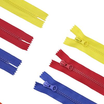 China Wholesale Cheap Colorful Auto Lock Zipper Accessories For Women Dresses Invisible Zipper for sale