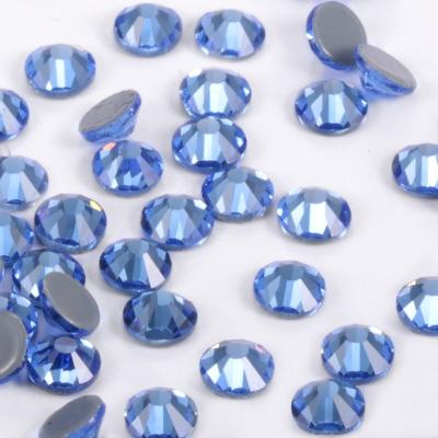 China Hot Acrylic Rhinestones Flatback Bodice Applique Flat Back Fixs Gem Glass Rhinestones Bulk Wholesale for sale