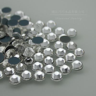 China Hotfix Acrylic Crystal Resin Flatback Non Gem Flat Back Rhinestones For Pendant And Phone for sale