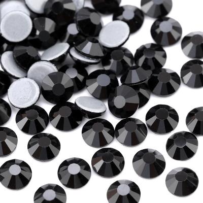 China High Quality Flatback Hotfix Rhinestone Grade Flat Back Around AB Crystal Gem Acrylic Rhinestones For Dresses for sale