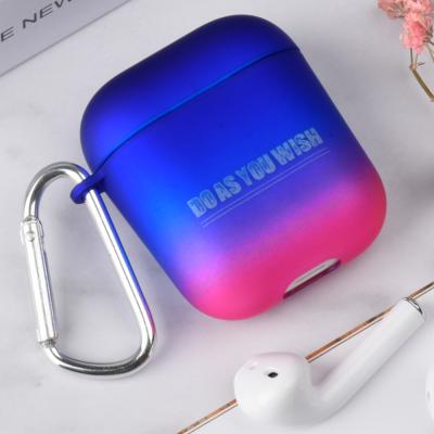 China Compatible with AirPods Gradient Colorful Fashion Case Cover Silicone Protective Skin for Apple Airpod Case 2&1 for sale