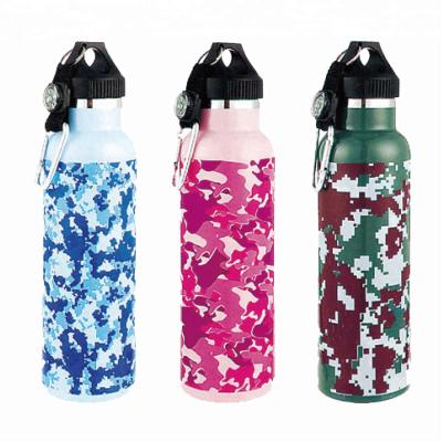 China Viable Wholesale Camouflage Stainless Steel Direct Sports Drinking Water Bottle for sale